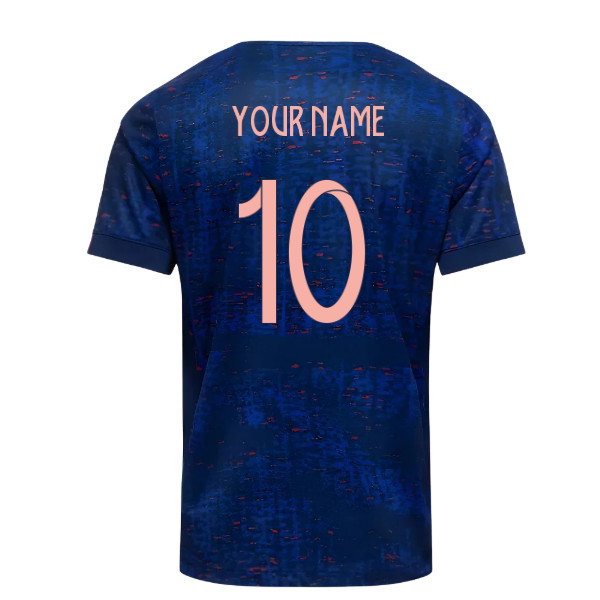 2025 France Womens Team Home Shirt (Kids) (Your Name)-SoccerKits Hub | Buy Soccer Jerseys Online